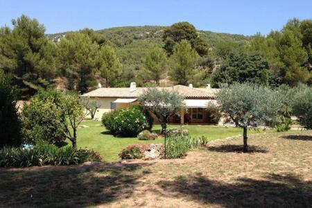 Maison Privee Au Calme Dans Mas Provencal Villa Sanary-sur-Mer Buitenkant foto